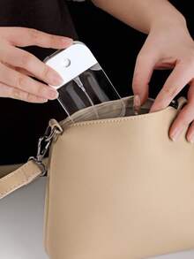 1.58盎司迷你喷雾瓶，细雾喷雾 - 透明，不含PVC，无香精，便携式旅行及化妆喷雾，适用于面部、植物、家居 - 耐用时尚设计，小巧便携，返校必备