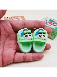 2pcsCreative Rubber Eraser Card Pibara Cute Slipper Shape Student Rubber Cartoon Creative Animal Student Rubber Eraser - Multicolor - View 7