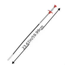1个柔性爪式抓取工具，4爪抓取器，带可弯曲轴，辅助工具，用于捡拾垃圾、家用水槽、排水管、马桶等。 - 彩色 - 查看 1
