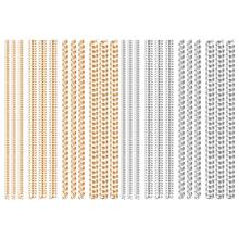 KLONKEE 8/16/24pcs Ring Size Adjuster Spiral Wire Set, 4 Different Sizes Gold And Transparent Ring Adjusters, Suitable For Various Types Of Loose Rings, Cuttable Invisible Coil Spiral Ring Tightener, Unisex - Mix - View 13