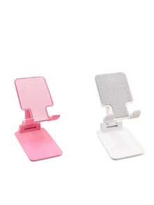 1 pieza Soporte plegable para teléfono de escritorio, adecuado para todos los teléfonos inteligentes, accesorio de oficina ideal, compatible con iPhone, teléfonos Android, regalo de cumpleaños para familiares y amigos, accesorio para teléfono - Multicolor - Ver 18