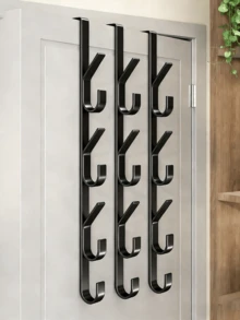 1 Móc Treo Cửa Đa Năng - Thiết kế thẳng, dùng để treo áo khoác, khăn tắm cho cửa phòng tắm, tiết kiệm không gian, không cần khoan, phù hợp cho phòng ngủ, phòng tắm, nhà để xe, phòng giặt, nhà nghỉ, nhà bếp, khách sạn (Giao hàng ngẫu nhiên) - móc dọc - Xem 15