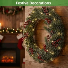 1片镀锌鸡笼网（用于花卉布置），六角形网状围栏，镀锌花艺网，适用于工艺花环、园艺和家禽养殖。多种尺寸可选：0.35x4米/0.35x8米/0.42x5米/0.42x10米