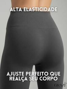 Calça Fitness Feminino Sem Costura Zero Transparência Macio Canelado De Poliamida Elastico E Confortável Sem Costura Respirável Para O Verão Premium Ajuste Perfeito Realça Curvas Academia