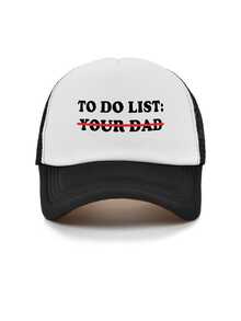 Gorra ajustable vintage, unisex, adecuada para todas las estaciones: primavera, verano, otoño, invierno. Ideal para el Día de San Valentín, bodas, Navidad, vuelta al colegio, Día del Padre. Para deportes al aire libre, viajes, protección solar. Un regalo imprescindible para hombres y mujeres. Gorra de camionero personalizable en negro, rosa, morado, amarillo. Prenda de cabeza casual, gorra de hombre. - Multicolor - Ver 15