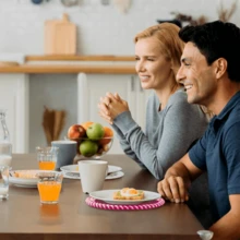 4pcs/Set Handmade Woven Kitchen Placemats, Coasters, Simple Tabletop Mats, Coffee Cup Mats, Heat Insulation Pads For Bowls And Pots - Multicolor - View 4