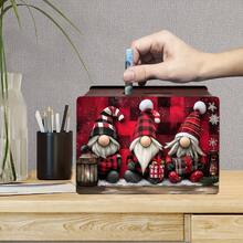 Merry Christmas/DIY Set, Handmade Wooden Rectangular Coin Storage Box, Red/Blue, Home Decor, Piggy Bank, Home Office, Wedding Holiday New Year Gift, Graduation, Birthday Party Favor, Home Decor, Library Display, Halloween And Christmas Gift, Small Organizer (No Electricity)