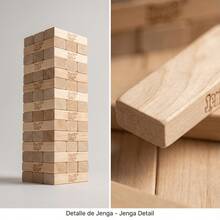 终极挑战版叠叠乐游戏 - 经典派对叠叠乐游戏、家庭娱乐游戏、成人叠叠乐派对挑战游戏、创意生日礼物