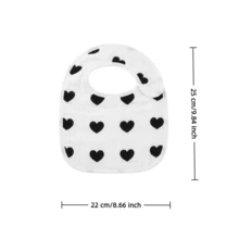 Cartoon Print Drool Bibs, Waterproof U-Shaped Absorbent Baby Feeding Bibs - Multicolor - View 6