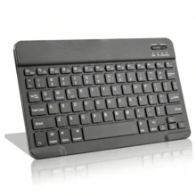 1 pieza Mini teclado Bluetooth ultrafino, teclado inalámbrico silencioso y conveniente de 10 pulgadas con batería recargable, compatible con Android, Windows, adecuado para iPad, tableta, teléfono, regalo de Navidad/Halloween - Multicolor-02 - Ver 10