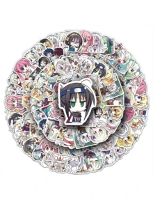 53张动漫少女游戏《千恋卍歌》DIY剪贴簿贴纸 - 彩色 - 查看 5