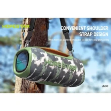 HOPESTAR bocinas de bluetooth,Bocina Bluetooth portátil,bocinas de bluetooth sonido fuerte,graves profundos estéreo de 100 W, bocinas de bluetooth grandes,Altavoz sonido potente, altavoz inalámbrico para fiestas en interiores y exteriores, ideal para camping, playa, fiestas, compatible con TWS/USB/tarjeta TF/AUX - Azul - Ver 2