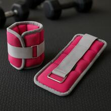 CARDIO BEAT Par de Polainas de 0.5kg para Piernas y Brazos | Pesas Ligeras para Yoga, Rehabilitación y Ejercicio Diario - Rosa - Ver 2