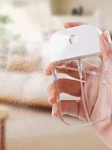 1.58盎司迷你喷雾瓶，细雾喷雾 - 透明，不含PVC，无香精，便携式旅行及化妆喷雾，适用于面部、植物、家居 - 耐用时尚设计，小巧便携，返校必备