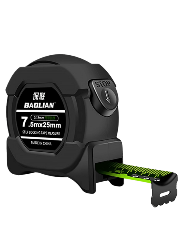 Fluorescent Tape Measure, Self-Locking Tape Measure, Laser Marking On The Tape, Thickened, Anti-Cut, Wear-Resistant Tape, Suitable For Outdoor Measurement, Home Decoration Measurement, Industrial Measurement Tools
