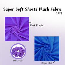 1pc Soft Plush Fabric Material, Suitable For Thanksgiving Decoration, DIY Handmade Home Textile, Applicable To Flannel - Multicolor - View 98