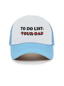 Gorra ajustable vintage, unisex, adecuada para todas las estaciones: primavera, verano, otoño, invierno. Ideal para el Día de San Valentín, bodas, Navidad, vuelta al colegio, Día del Padre. Para deportes al aire libre, viajes, protección solar. Un regalo imprescindible para hombres y mujeres. Gorra de camionero personalizable en negro, rosa, morado, amarillo. Prenda de cabeza casual, gorra de hombre. - Multicolor - Ver 14