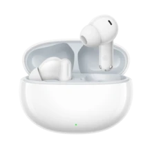 Realme TechLife Buds RMA2506 真無線藍牙耳機，藍牙 5.4，音樂播放時間約 7 小時，雙裝置連接 2.0，AI ENC 通話降噪，聖誕禮物 - 白色 - 查看 2