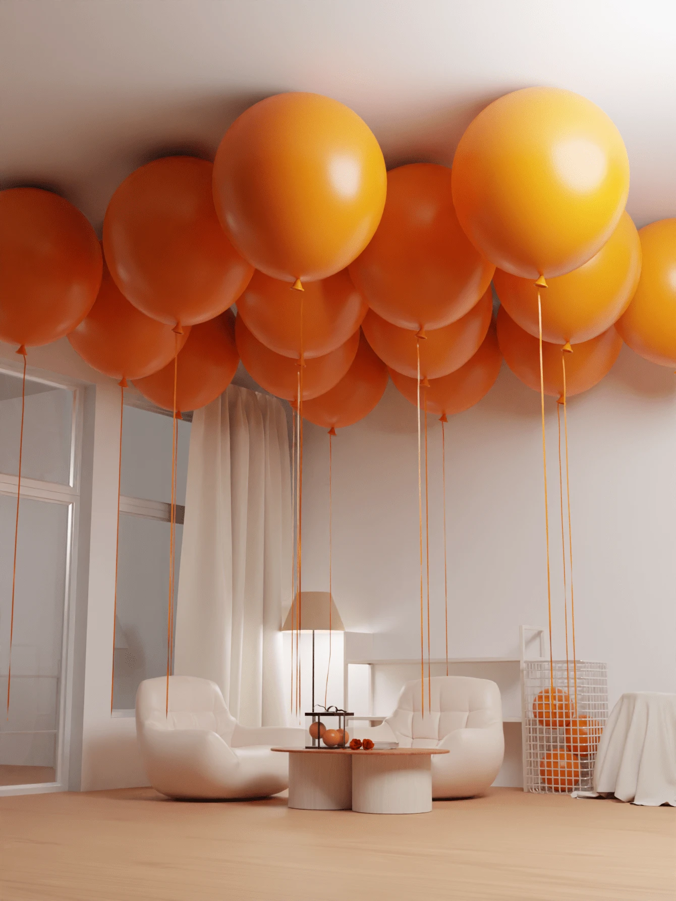 Bộ 2/3/5/10 quả bóng bay helium bằng cao su màu cam, kích thước 36 inch, thích hợp cho sinh nhật, lễ rửa tội, tiệc tiết lộ giới tính, đám cưới, tiệc cô dâu, lễ tốt nghiệp, trang trí tiệc theo chủ đề bí ngô, nắng nhiệt đới và phong cách Boho. - trái cam - Xem 1