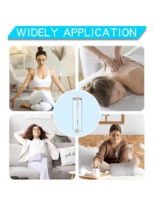 玻璃香炉，金属底座：冥想、瑜伽、水疗和家居装饰的理想之选 - 适用于 0.39-0.118 英寸的香棒 - 彩色 - 查看 9