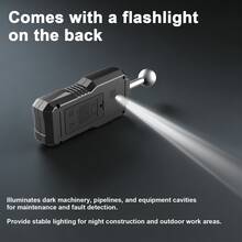 Digital Hygrometer, High Precision Moisture Meter For Wood, Wall, Damp Detection With Backlight, Dew Point Measurement