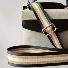 Metallic Gold Striped Webbing, 1.5 Inches Wide, 3 Yards - Polyester Brushed Webbing, Webbing Suitable For DIY Craft And Bag And Wallet Projects, DIY Wallet Making - Multicolor - View 10