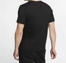 NikeSportswearSwooshLogo袖口雙鉤印花短袖T卹 - 黑色 - 查看 5