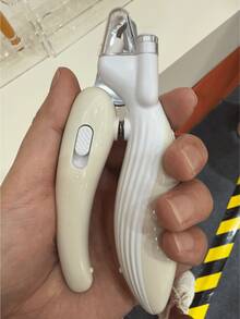 1pc Pet Nail Clipper With LED Light - For Medium & Small Cats/Dogs, Pet Grooming Tool - Multicolor - View 8