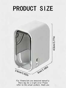 Portaspazzolino da parete, in materiale plastico durevole, installazione senza foratura, portaoggetti salvaspazio per il bagno, design a staffa a U, adatto per spazzolini elettrici e tradizionali, accessorio da bagno moderno, facile installazione, regalo perfetto per famiglia e amici (confezione in cartone, resistente ai danni) - Multicolore - Visualizzare 6