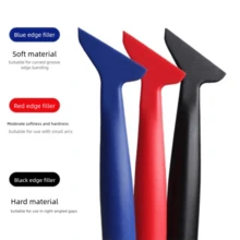 Car Micro Squeegee Curves Slot Tint Tool Set Car Stickers Wrap Vinyl Tools Auto Wrapping Film Installing Scraper Gasket Squeegee - A - View 3