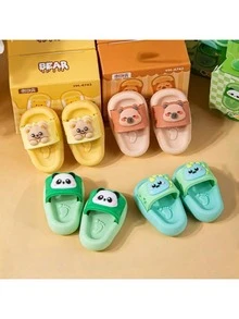 2pcsCreative Rubber Eraser Card Pibara Cute Slipper Shape Student Rubber Cartoon Creative Animal Student Rubber Eraser - Multicolor - View 2