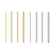 KLONKEE 8/16/24pcs Ring Size Adjuster Spiral Wire Set, 4 Different Sizes Gold And Transparent Ring Adjusters, Suitable For Various Types Of Loose Rings, Cuttable Invisible Coil Spiral Ring Tightener, Unisex - Mix - View 12