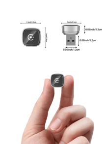 Spedal 无线 CarPlay 适配器和 Android Auto Dongle，快速自动连接，超紧凑便携即插即用无线 CarPlay 转换器，兼容 和 Android 设备，USB/USB-C 接口，零延迟，无缝重连（黑色） - 322S - 查看 8