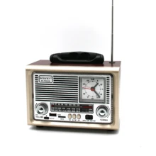 BOSSNEY radios,radio am fm portátil con bocinas de Bluetooth, radios de comunicación,con reloj,radio retro,reproducción de tarjetas USB TF, radio recargable solar/USB-C, altavoz doble,  radios transistores portátiles AM FM, radio Bluetooth,1200mAh,BT, FM, AM, SW, USB, TF, AUX - Plateado - Ver 12