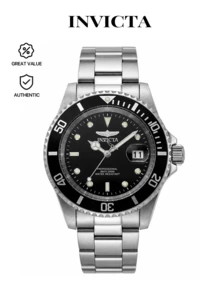 Invicta 男士 26970 Pro Diver 石英三针黑色表盘腕表 - 黑色 - 查看 1