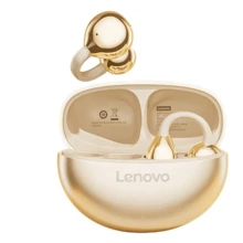 Lenovo TA410 Open-Ear Headphones, ACA Acoustic Chamber, Bluetooth 5.4 High-Speed Transmission, Directional Audio, Noise Cancellation, Minimalist Portable Design, Lunar White - Moon Rock White - View 7