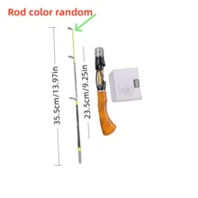 迷你冰钓竿、冰钓竿、钓竿、冬季桥钓、冰钓、筏钓竿、软式筏钓、金属纺车轮、筏钓轮、冰钓轮、筏钓轮、飞钓轮、超轻型渔轮 - 彩色 - 查看 12