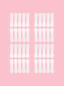 10/50/100/200pcs V-Shaped Face Lift Invisible Stickers, Facial Skin Care, Smoothing Skin, Enhancing Skin Elasticity, Beauty Care, Suitable For Various Skin Types, Portable - Multicolor - View 8