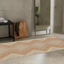 1pc Vintage Geometric Rhombus Retro Pattern Area Rug/Carpet/Bath Mat/Door Mat/Runner, Suitable For Bathroom, Kitchen, Entryway, Hallway, Bedside, Living Room, Bedroom, Machine Washable, Home Decor - Multicolor - View 5