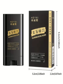 HEYXI 三合一染发棒 | 带梳齿，应急染发，白发救星！解决白发暴露、临时补染麻烦、染发工具操作复杂、补染不均匀等痛点。适合日常通勤、职场会议、家庭聚会、约会、派对、旅行应急、节日造型，也是感恩节、生日、母亲节、父亲节、情人节的绝佳礼物。 - 彩色 - 查看 12