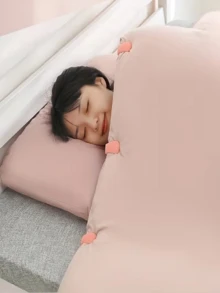 4 piezas de sujetadores de sábanas, clips de concha antideslizantes para juego de ropa de cama, agarre fuerte invisible, adecuado para colchones gruesos/hogar/cuidado de ropa de cama de hotel - Multicolor - Ver 4