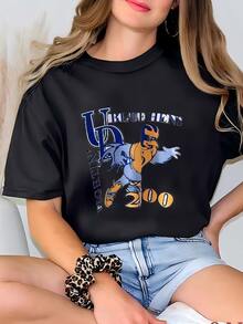 Women Outdoor Tees & Tanks - Black - View 1
