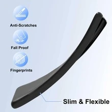 One Black Mobile Phone Case That Is Compatible With Various Nokia Models Such As XR20/X100/X20/X10/G300/G50/G42/G22/C300/C200/C110/C100/C32/C22/C21 Plus/C21/C12/C02/C2/C01 Plus/7.2/7.1/7 Plus/Nokia 7, 6.1 Plus (Nokia X6), 6.1, Nokia 6, 5.3, 5.1 Plus (Nokia X5), 5.1, 3.2, 3.1, G310. - Black - View 3