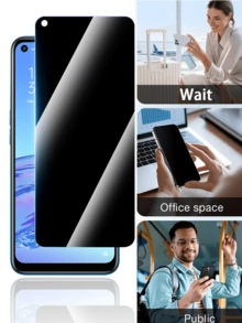 2pcs Tempered Glass Screen Protector For OPPO Series, Anti-Peeping, Anti-Shatter, Anti-Oil, Anti-Scratch, High Definition Display, Smooth Touch, Ultra-Thin Design, 35° Privacy Protection, Precise Fit, Easy Installation, Bubble-Free, Super Clear Fit Phone Accessory