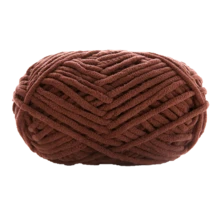 1/2pcs Velvet Soft Yarn, 50g/Pc, 60m/Pc, Handmade DIY Knitting Medium Chunky Yarn Popsicle Yarn, Bulky Polyester Soft Knitting Yarn, Suitable For DIY Crafts, Suitable For Knitting And Crocheting Scarves, Hats, Shoes, Bags, Cushions, Dolls, Blankets, Slippers - Multicolor - View 35