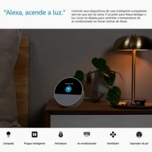 Echo Spot Smart Speaker With Alexa: Smart Alarm Clock + Vibrant Sound (White/Black/Blue)! - 白色 - 查看 7