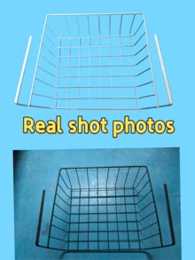 Multi-Layer Hanging Storage Basket, Suitable For Dorm, Wardrobe, Desk, Kitchen Spice Rack, No Installation Required, Space-Saving, Easy Assembly, Versatile Storage Basket