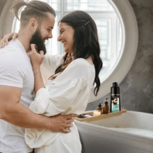 FVQUHVO Men's 3-In-1 Black Beard & Hair Dye Shampoo,Instant Grey Darkening Beard Color Shampoo In 20 Minutes,Simpler Gray Reducing Mustache & Beard Dye For Men,With Plant Extract For Healthy Facial Hair - 黑色 - 查看 7