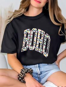 Women Outdoor Tees & Tanks - 黑色 - 查看 2