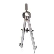 Adjustable Spring Divider, Spring Divider Caliper, Precision Spring Divider, Compass Shears, Precision Compass, Leather Marking Compass, Geometric Drawing, Engineering Compass, Drafting And Architecture Tools, DIY Drafting Tools - Silver - View 2